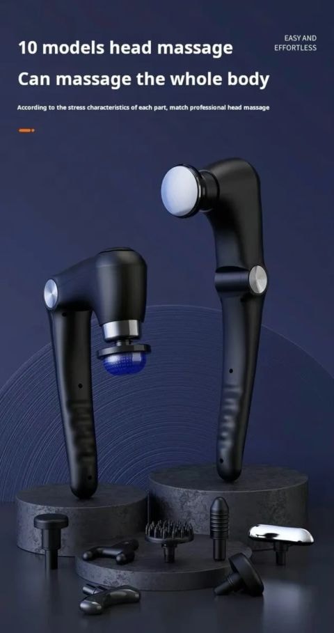 Long Handle Fascia Massage Gun